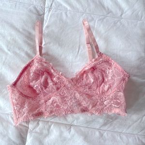 Laura Ashley Lace Bralette - size 34B
